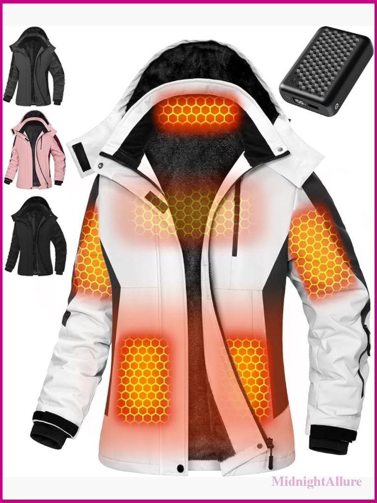 Heated Jacket 12v 18400mah Battery Fast Charge Graphene